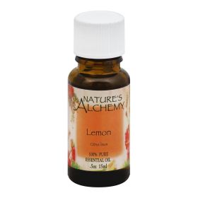 Nature's Alchemy 100% Pure Essential Oil Lemon - 0.5 Fl Oz