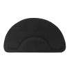 3‚Ä≤x 4.5‚Ä≤x 1/2" Beauty Salon Semicircle Anti-fatigue Salon Mat (Round Outside And Round Inside) Black