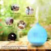 330ml Cool Mist Humidifier Ultrasonic Aroma Essential Oil Diffuser w/7 Color LED Lights Waterless Auto Off