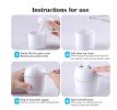 250ML Mini Ultrasonic Air Humidifier USB Essential Oil Diffuser Purifier Aroma Anion Mist Maker