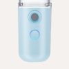 Mini Mist Sprayer Portable Facial Steamer Nebulizer Face Spray Spa Skin Moisturizing Handy Humidifier Skin Tester For Home Office Car Hotel (blue)