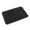 3‚Ä≤x 4.5‚Ä≤x 1/2" Beauty Salon Square Anti-fatigue Salon Mat (Square Outside And Round Inside) Black