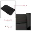 3‚Ä≤x 4.5‚Ä≤x 1/2" Beauty Salon Square Anti-fatigue Salon Mat (Square Outside And Round Inside) Black