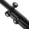 For Hot Tub Steel Accessory Black Hot Tub Handrail Spa Side Handrail Rail New