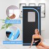 Portable Plus Type Full Size Far Infrared Sauna tent. Spa, Detox ,Therapy and Relaxation at home.Larger Space,Stainless Steel Pipes Connector Easy to