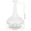 200ml Cool Mist Humidifier Ultrasonic Aroma Essential Oil Diffuser w/7 Color LED Lights Waterless Auto Off for Office Home Room Study Yoga Spa