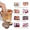 Antibacterial Foot Bath Bag for Feet Pedicure Spa Foot Care Disposable Chinese Traditional Medicine Slimming Brighten Nails 6pcs