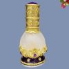 12 ML Purple Gold Petal Antique Essential Oil Roller Bottle Perfume Dispenser Bottle Glass Empty Perfume Bottle Refillable Container