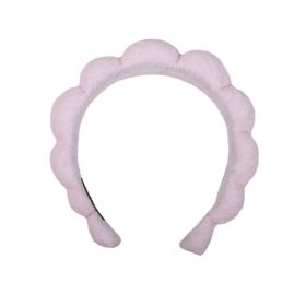 SPA Headband Band Shampoo Hair Band (Color: Pink)