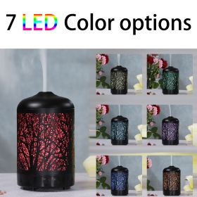 High Quality Colorful Night Light Aroma Machine Scent Ultrasonic Aromatherapy Essential Oil Diffuser (plug: EU)