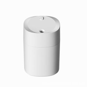 Mini Humidifier With LED Night Light, Cool Mist Humidifier, USB Personal Desktop Humidifier For Car Home Mini Mist Maker With Colorful Night USB Spray (Color: White)