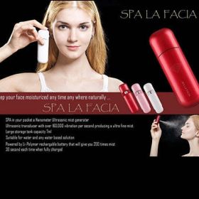 SPA La FACIA - Essential face moisturizer & all natural mist maker (Color: Pink)