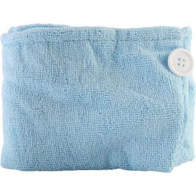 SPA ACCESSORIES by Spa Accessories SPA SISTER MICROFIBER HAIR TURBAN - BLUE (Color: As Picture)