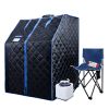 Sojourner Portable Sauna for Home - Steam Sauna Tent, Personal Sauna - Sauna Heater, Tent, Chair, Remote Included for Home Sauna - Enjoy Your Own Pers