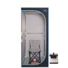 Portable Plus Type Full Size Steam Sauna tent. Spa, Detox ,Therapy and Relaxation at home.Larger Space,Stainless Steel Pipes Connector Easy to Install