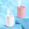 Mini Humidifier With LED Night Light, Cool Mist Humidifier, USB Personal Desktop Humidifier For Car Home Mini Mist Maker With Colorful Night USB Spray