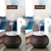 Mistyrious Essential Oil Humidifier Natural Oak Design With Easy Remote